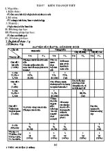 Đề kiểm tra một tiết môn Sinh học Lớp 8 (Có đáp án)